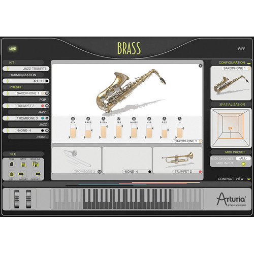 virtual brass instruments